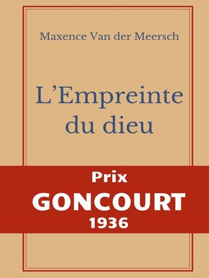 cover image of L'Empreinte du dieu